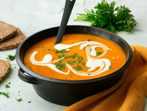 Kürbissuppe mit Ingwer